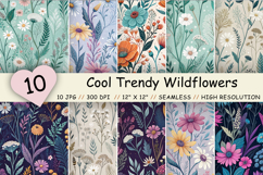 cool wildflowers pattern, trendy wildflowers pattern, modern wildflower pattern, cool floral pattern, trendy floral background, modern floral pattern, wildflower digital paper, trendy floral design, cool floral background, aesthetic wildflowers pattern, m
