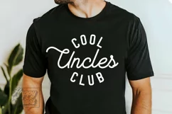 Cool Uncles Club SVG - Promoted to Uncle SVG - Best Uncle Product Image 1