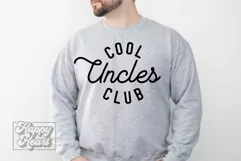 Cool Uncles Club SVG - Promoted to Uncle SVG - Best Uncle Product Image 6