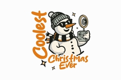 Coolest Christmas Ever Funny T-shirt Design Product Image 1