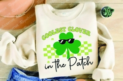 Coolest Clover In The Patch SVG Design Product Image 3