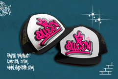 Coolest Hustle | Handwritten Graffiti Webfont for Urban idea Product Image 7
