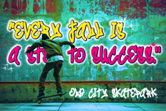 Coolest Hustle - Decorative Monoline Graffiti Font Product Image 4