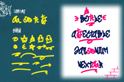 Coolest Hustle | Handwritten Graffiti Webfont for Urban idea Product Image 5
