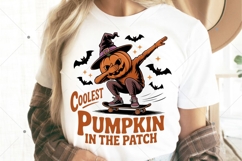 Coolest Pumpkin In The Patch PNG, Funny Halloween Pumpkin Product Image 4