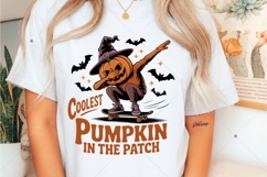 Coolest Pumpkin In The Patch PNG, Funny Halloween Pumpkin Product Image 6