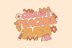 Retro Teacher T-shirt Design Bundle Product Image 6