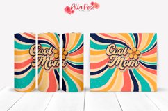 Cool Mom Retro |Mother's Day| 20oz Tumbler Sublimation Wrap Product Image 1