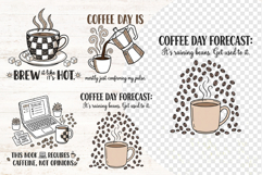 Coffee Time Png Sublimation Bundle Product Image 1