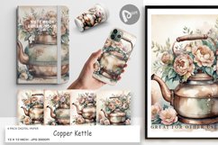 Digital Paper Copper Kettle Product Image 1