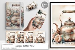 Digital Paper Copper Kettle Product Image 1