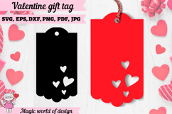 St. Valentine's day gift tag svg Product Image 1