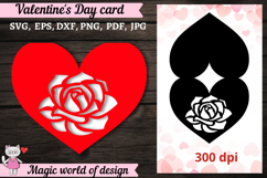 Valentine's Greeting Card SVG Product Image 2