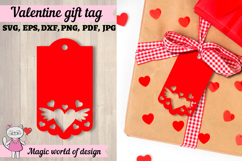 St. Valentine's day gift tag svg Product Image 2