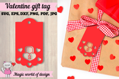 St. Valentine's day gift tag svg Product Image 2