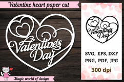 Heart Valentine svg Product Image 1