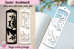 Easter Bookmark SVG ,Bookmark Template Svg, Product Image 1