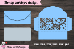 Luxury Birthday Money Envelope SVG Product Image 2
