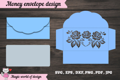 Birthday money envelope for special events SVG Product Image 2