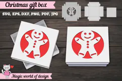 Reindeer Christmas SVG File, Cute Winter Reindeer Design Product Image 1