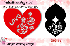 Valentine's Greeting Card SVG Product Image 2