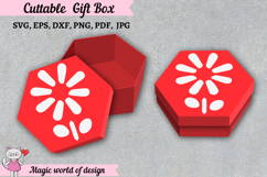 Elegant paper cutout box svg for sister gift Product Image 3