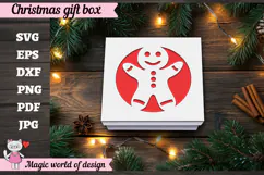 Reindeer Christmas SVG File, Cute Winter Reindeer Design Product Image 3