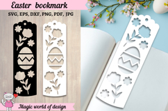 Easter Bookmark SVG Papercut Templates Product Image 1