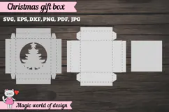 Christmas Tree Gift Box SVG, Christmas Tree Cut File Product Image 3