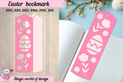 Easter Bookmark SVG Papercut Templates Product Image 1