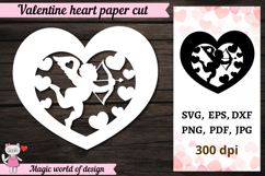 Heart 3D Layered Mandala SVG Product Image 1