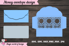 Happy Birthday Money Envelope SVG Product Image 3