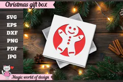 Reindeer Christmas SVG File, Cute Winter Reindeer Design Product Image 5