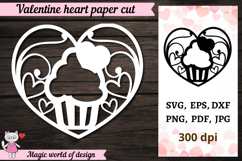 Heart SVG templates, Love Card Svg Product Image 1