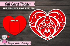 Love Gift Card Holder svg Product Image 1