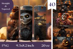 Halloween Tumbler Bundle, 3D Halloween Tumbler Wrap Product Image 1