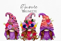 Best Friends Gnomes Summer Brights | Gnome Clipart Product Image 6