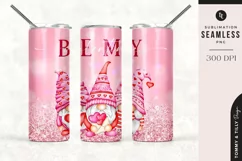 Be my Valentine Tumbler Sublimation | Seamless 20oz Product Image 1