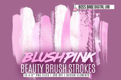 Blush Pink Beauty Brush Strokes Product Image 1