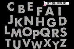 Glam Alphabet Clipart Product Image 2