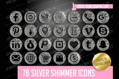 Silver Shimmer Icon Kit Product Image 3
