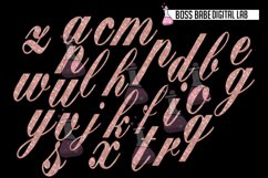 Rose Gold Diamond Alphabet Clipart Product Image 6