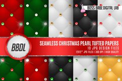 Seamless Christmas Tufted Pearl Papers Product Image 1