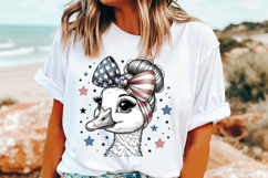 4th Goose PNG, Christian Png, 4th of July Png, Girly Png Product Image 1
