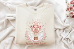 Vintage Nurse Sublimation Design Clipart Product Image 2