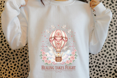 Vintage Nurse Sublimation Design Clipart Product Image 3