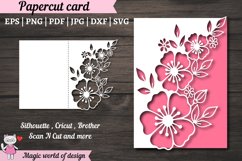 Happy Birthday card svg, Mother&#039;s day card svg, Paper Cut Ca Product Image 1
