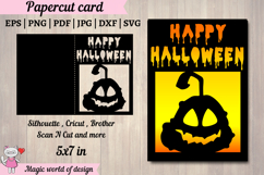 Happy Halloween Layered Card svg Product Image 1