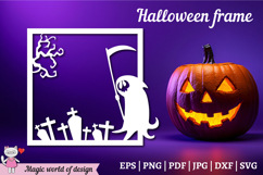 Halloween frame svg decor Product Image 1