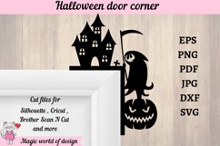 Pumpkins SVG, Halloween Door Corner SVG Product Image 2